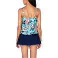thumbnail image 2 of Caribbean Joe Tankini de Triple Nivel para Mujer, Midnight, 10, 2 of 3