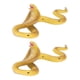 thumbnail image 4 of 2 pcs simulated snake toys realistic full core plastic yellow snake model for collection children education, 4 of 5