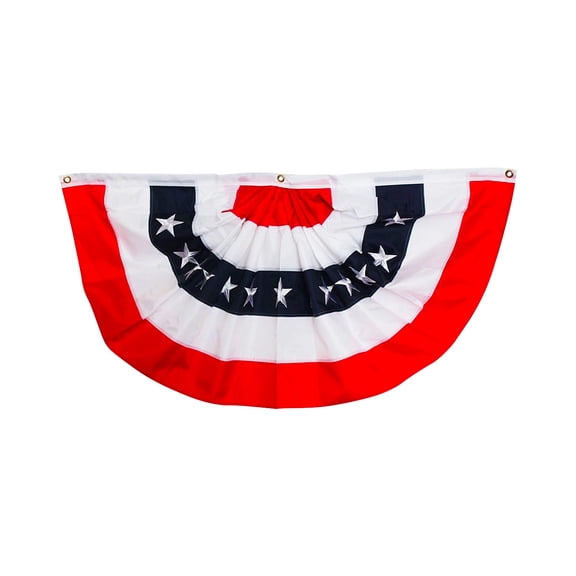 Briarwood Lane Patriotic Bunting 48" X 24