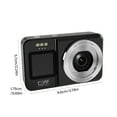 thumbnail image 5 of 4K 64MP Digital Camera Double Screen 18X Zoom Portable for Teens Travel & Outdoor Photography, 5 of 15