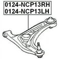 thumbnail image 2 of Febest RIGHT FRONT ARM # 0124-NCP13RH OEM 48068-59035, 2 of 2