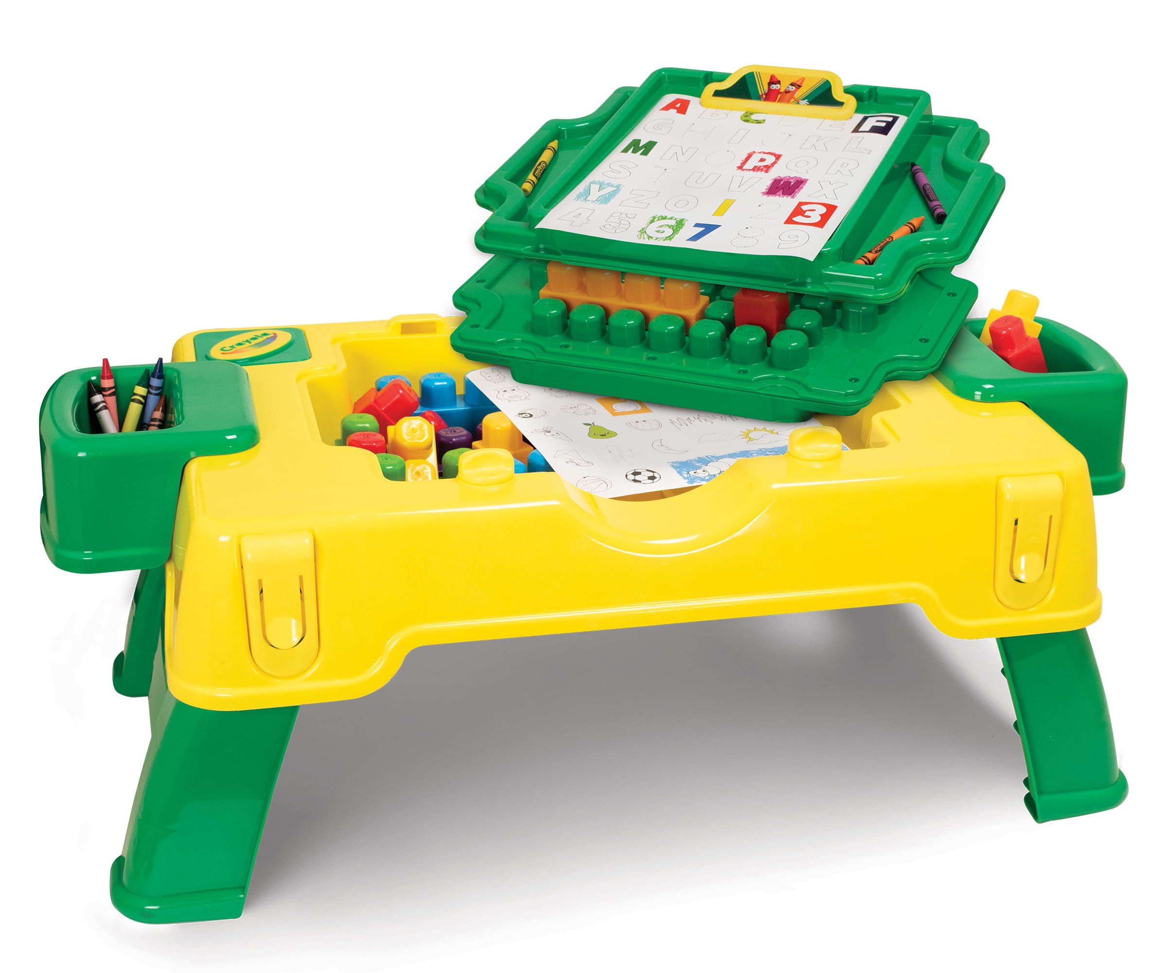 crayola building blocks 2 in 1 activity table