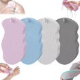 thumbnail image 1 of Exfoliante coreano para la piel, esponja de baño exfoliante súper suave, esponja exfoliante 3D, agradable para la piel y reutilizable para adultos y niños (4PCS-A), 1 of 6
