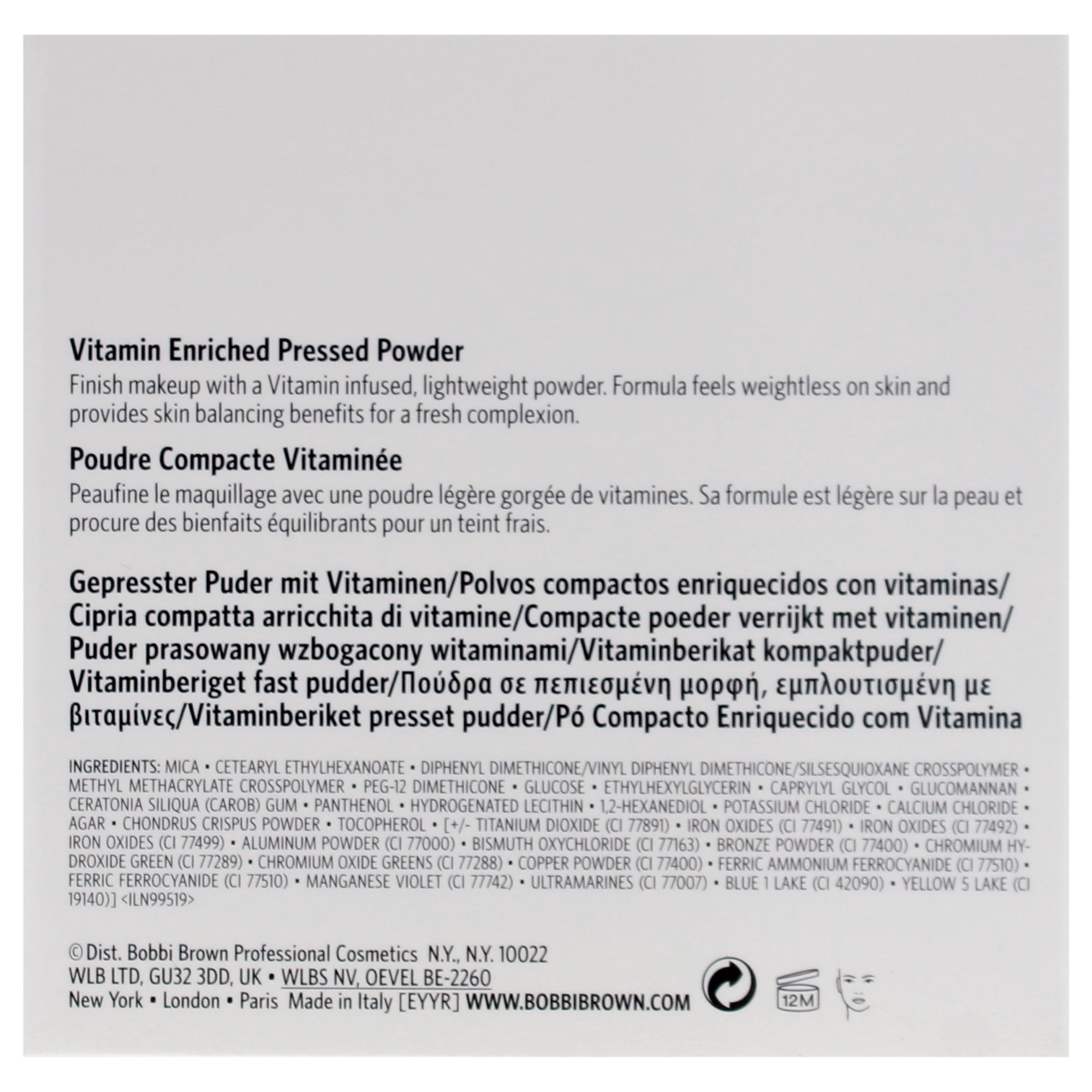 Bobbi Brown Vitamin Enriched Pressed Powder - Neutral , 0.28 oz Powder