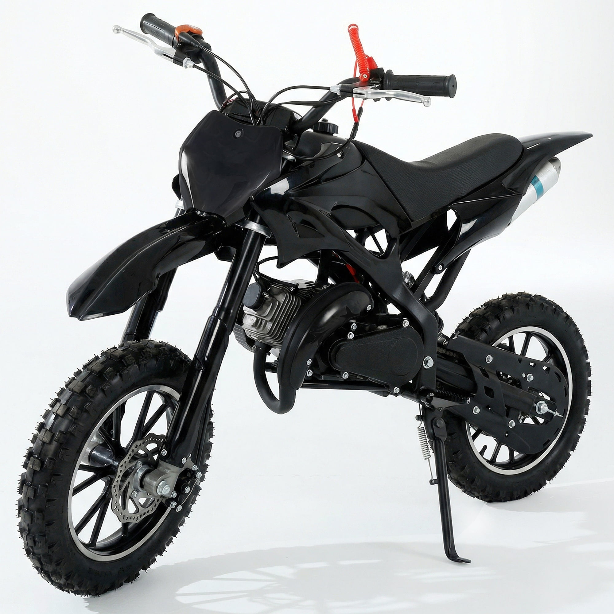 KTOEBYCO 49cc Kids Mini Dirt Bike, 2-Stroke Engine, 40 km/h Max