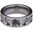 thumbnail image 2 of Wine Lover Tungsten Carbide Ring, 2 of 9