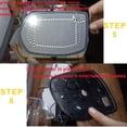 thumbnail image 4 of facefd 2PCS Vehicle Glass Rear-view Mirror Heated Side mirror glass heater Pad Defoggers Car Accessories Side Mirror Remove Ice Rain DC 12V, 4 of 7