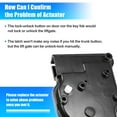 thumbnail image 6 of Unique Bargains Trunk Lid Lock Actuator 4589243AA 4589243AB for Dodge Grand Caravan Journey Nitro for Jeep, 6 of 6