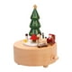 thumbnail image 2 of Caja de música de Navidad portátil, caja Musical giratoria de madera, carrusel, manualidades de juguete para vacaciones, boda, decoración del hogar, regalo para niñas Árbol perfecl Carrusel Artesanía, 2 of 7