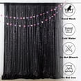 thumbnail image 5 of ShinyBeauty Sequin Backdrop 4FTx6FT-Black Backdrop Photography and Photo Booth Backdrop, 5 of 5