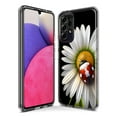 thumbnail image 3 of MUNDAZE Samsung Galaxy A52 Cute White Daisy Red Ladybug Double Layer Phone Case Cover, 3 of 5