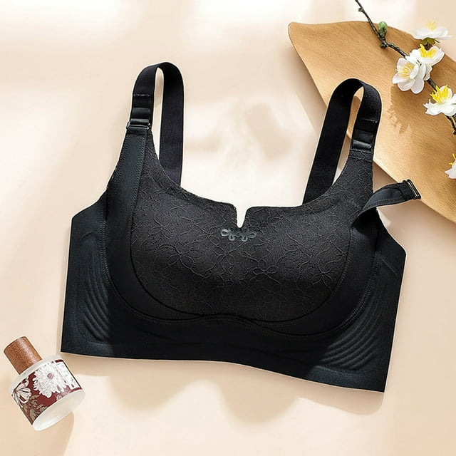 Seamless Thin Wireless Bra For Women Side Support Smooth Comfort Lift Shaping T Shirt Bras
