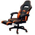 thumbnail image 1 of ViscoLogic Supra Ergonomic High Back Sports Style Home Office Gaming chair with Footrest, 1 of 11