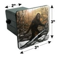 thumbnail image 5 of Bigfoot Sasquatch Walking in the Woods Tow Trailer Hitch Cover Plug Insert, 5 of 6