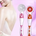 thumbnail image 5 of 4 In 1 Waterproof Electric Bath Brush Multi-Functional Body Cleansing Brush Back Massage Scrubber With 4 Brush Heads Shower Brush With Long Handle, 5 of 7