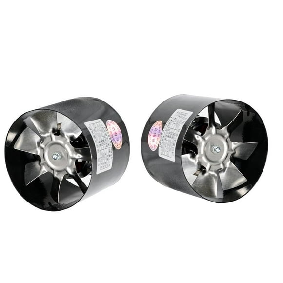 Ventilador hidropónico de de soplador en línea de conducto de admisión de de 2 piezas de 4 " Cola ventilador de línea de aire