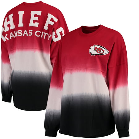 Kansas City Chiefs NFL Pro Line by Fanatics Branded Women's Spirit Jersey Long Sleeve T-Shirt - (Best Site For Cheap Nfl Jerseys)