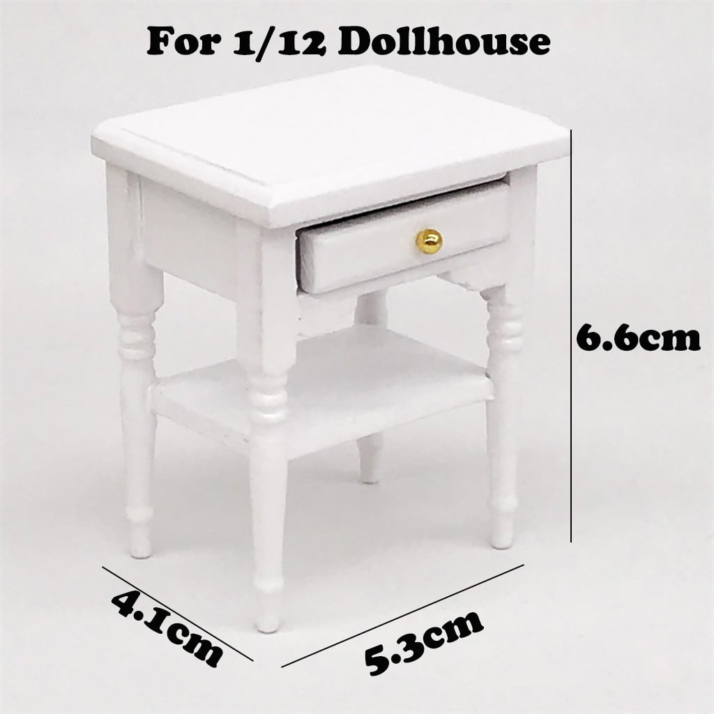 Details about   1:12 Scale Wooden Tea Table Dollhouse Miniatures Furniture Living Room Decor 