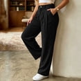 thumbnail image 4 of Posijego Women's Corduroy Pants High Waisted Wide Leg Pants Ladies Business Casual Dress Vintage Pants with Pockets, 4 of 7
