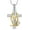 Gold, variant on Cremation Jewelry for Ashes Pendant - Stethoscope Cross Urn Necklace for Ashes Stainless Steels Memorial Necklaces Ash Holder for Human / Pet