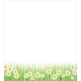 thumbnail image 3 of Flower Duvet Cover Set, Daisies in the Grass on Plain Background Modern Floral Print Country Style, Decorative 3 Piece Bedding Set with 2 Pillow Shams, Calking Size, Green White Yellow, by Ambesonne, 3 of 3