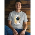 thumbnail image 2 of Image Conscious Urban Ostrich T-Shirt Mens -Porter Hastings Designs, Male Regular Fit, 2 of 4