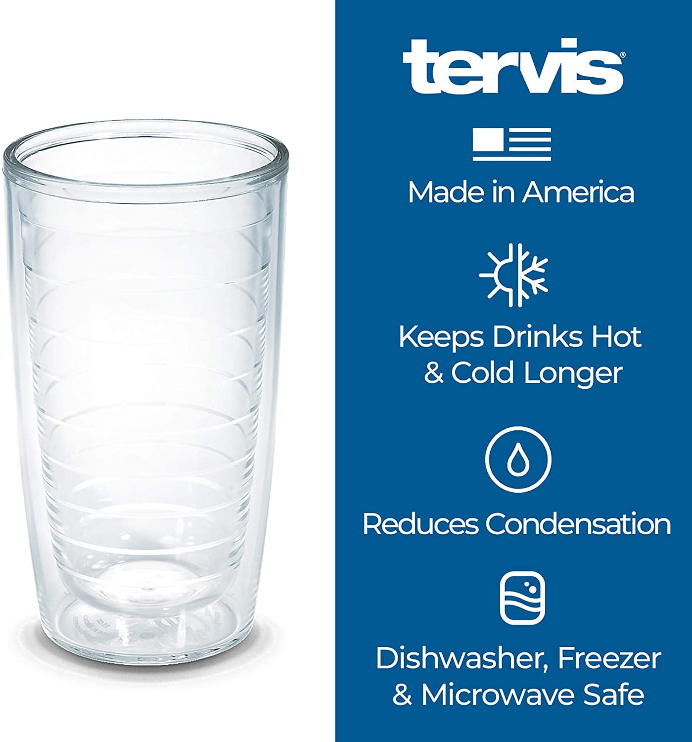 Tervis Classic Tritan Clemson Tigers - Paw | 16oz Classic Tumbler with Travel Lid