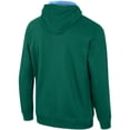 thumbnail image 3 of Men's Colosseum Green Tulane Green Wave Team Half-Zip Pullover Hoodie, 3 of 3