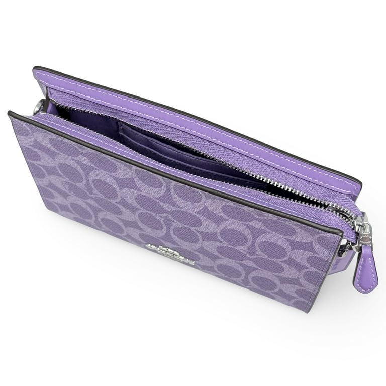 新品☆COACH(コーチ)パープル アイリス 上質レザー 
長財布 COACH - 新品☆COACH(コーチ)パープル アイリス 上質レザー 長財布の