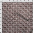 thumbnail image 4 of oneOone Silk Tabby Brown Fabric Animal Skin Dress Material Fabric Print Fabric By The Yard 42 Inch Wide-06, 4 of 4