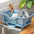 thumbnail image 7 of ACDANC Small Dish Drying Rack,1Layer Dish Racks for Kitchen Counter,Drying Rack Dishes,Green, 7 of 7