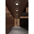 thumbnail image 2 of Sonneman 7309.XX.FW.74-WL Reals 1 Light 5" Wide Integrated Led Outdoor Flush Mount Drum, 2 of 2