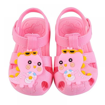 

Linen Purity Unisex Baby Gladiator Sandals Cartoon Breathable Hollow Out Roman Shoes Summer Kids Shoes Beach Children Sandals