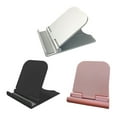 thumbnail image 1 of Shisuyan 3pcs Table Phone Holder ABS Rose Gold Foldable for Home Use, 1 of 8