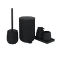 thumbnail image 1 of Juego de accesorios de baño de 5 piezas, vaso para cepillo de , dispensador de jabón con jabonera para decoración de apartamentos Negro SM SunniMix dispensador de jabón, 1 of 6