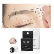 Bradem Eyebrow Line, Pre Inked Mapping String Microblading Eyebrow Marker Thread Line Tool 10ml