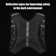 Weighted Vest with Reflective Stripe, 12lb/16lb/20lb/25lb/30lb Weight Vest for Workout, Strength