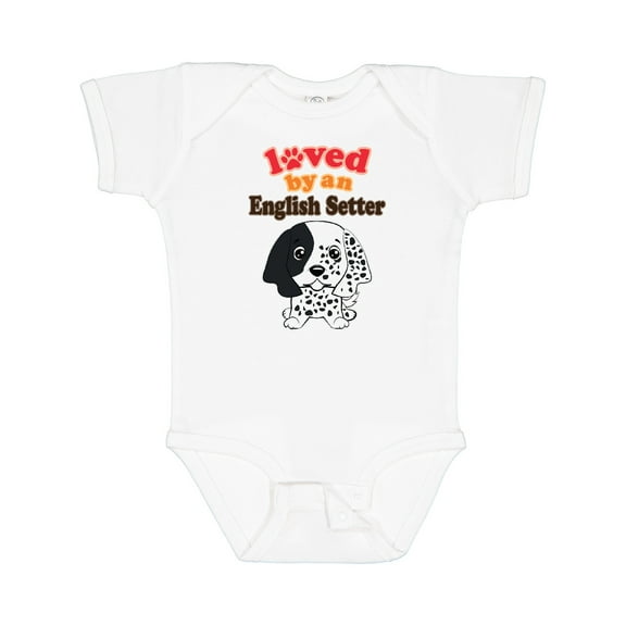 Inktastic English Setter Dog Gift Boys or Girls Baby Bodysuit