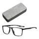 thumbnail image 3 of Anteojos de lectura Yuyangstore Bloqueo de luz azul Unisex Negro Gris 200 degree, 3 of 8
