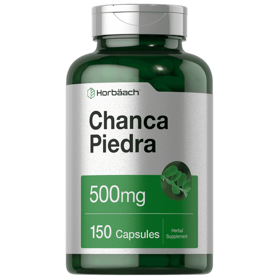 Chanca Piedra Capsules 500mg | 150 Count | Non-GMO and Gluten Free Herbal Supplement | by Horbaach
