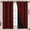 Burgundy Red, variant on Yakamok 100% Cream Blackout Curtains for Bedroom, Light Blocking Thermal Insulated Noise Reducing Blackout Drapes for Living Room(52Wx84L, 2 Panels)