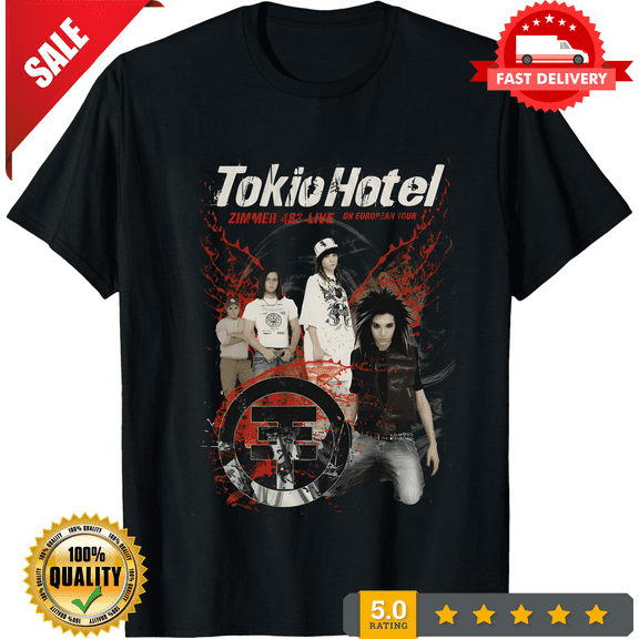 New Popular TOKIO HOTEL Band Band Member T-Shirt Unisex All Size P4689, LIMITED EDITION-TH66124