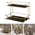 thumbnail image 2 of Creative Cosmetic Storage Holder Display Rack Iron Storage Rack Perfume Display Metal Organizer Stand Iron for Bathroom Kitchen, 2 of 9