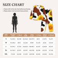 thumbnail image 4 of Balery Cow Print Sunflower Conjunto de Pijama con Estampado para Mujer, Conjunto de Dos Piezas con Manga Larga, Ropa de Dormir Suave con Bolsillos, Pijamas Cómodos-Small, 4 of 7