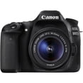thumbnail image 3 of Canon EOS 80D DSLR Camera W/ 18-55mm Lens 1263C005  - Advanced Bundle, 3 of 8