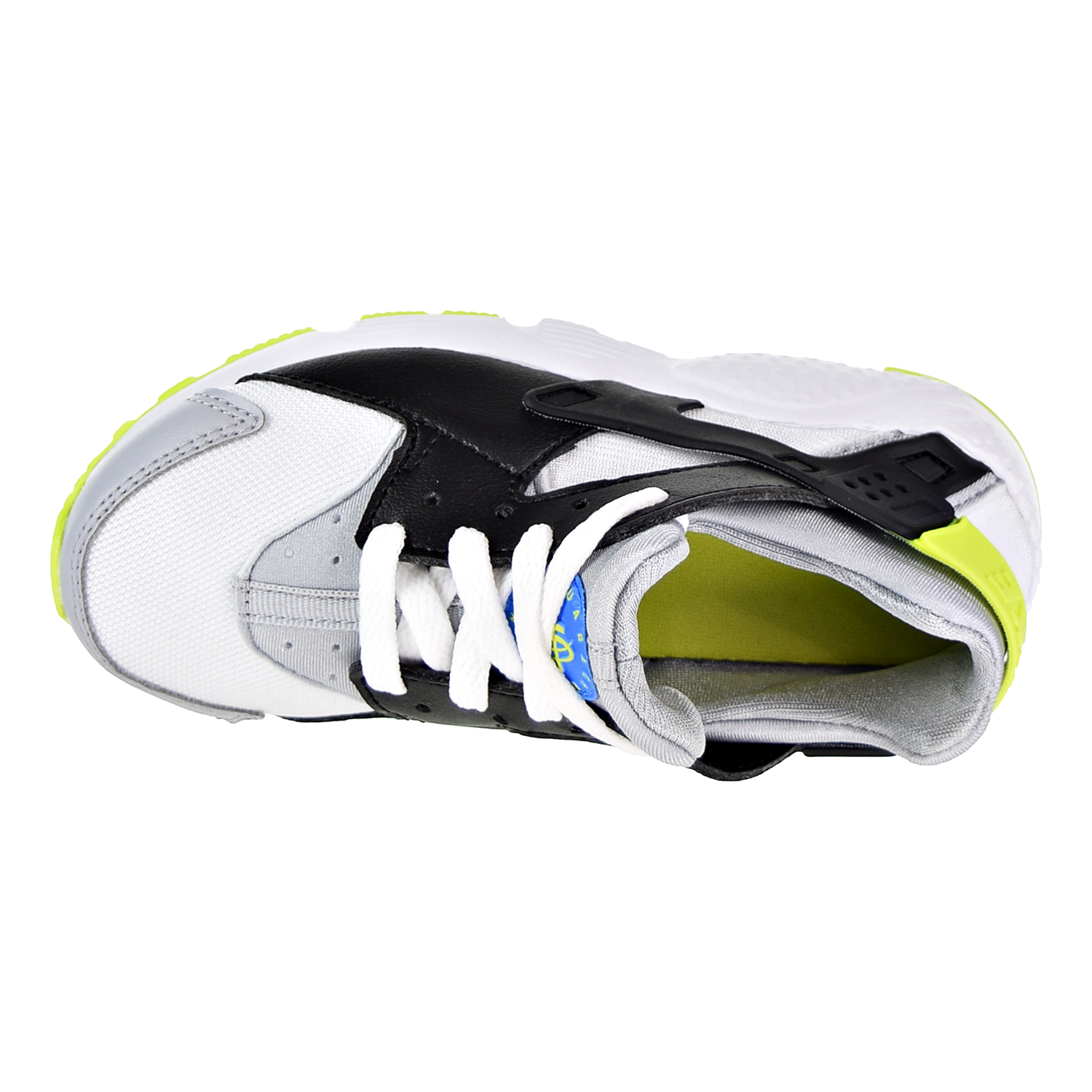 Nike Huarache Little Kid's Running Shoes University White/Cyber/Photo Blue 704949-112 - image 5 of 6