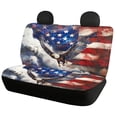 thumbnail image 2 of Pzuqiu Eagle Seat Protection Cover Full Set Car Seat Covers Full Set, Fashion Easy to Install Front and Rear Seat Cover Set Fit for Sedans Cars SUV, 2 of 10