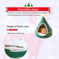 thumbnail image 3 of Xihbxyly Cama con Forma de Árbol de Navidad, Acogedora Caseta Cerrada para Mascotas, Cojín Extraíble y Lavable, Protección Térmica de 360 Grados, Ideal para Perros y Gatos, Perfecta para La Comodidad, 3 of 6