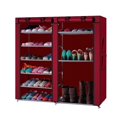 thumbnail image 1 of Armoire à Chaussures en Tissu Non Tissé 6 Couches à Double Rangée Conteneur Organzier à Chaussures à 12 Compartiments, 1 of 9