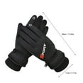 thumbnail image 2 of Weloille Men Women Winter Warm Windproof Thermal Screen Gloves Mittens Telefingers Gloves, 2 of 2